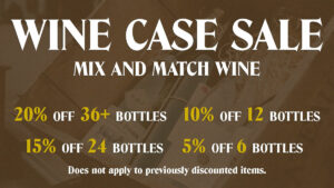 Wine case sale